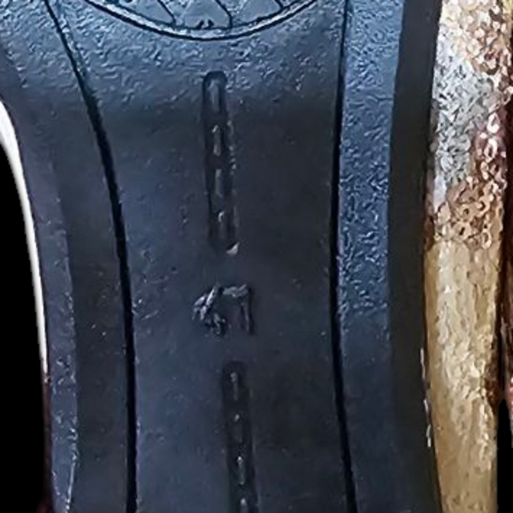 Women's Sequin Flats - Multicolor - Picture 4 of 5